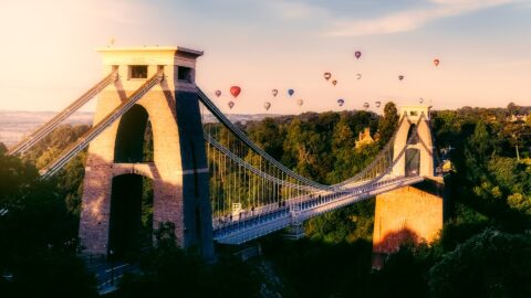 Clifton Suspension Bridge in Bristol